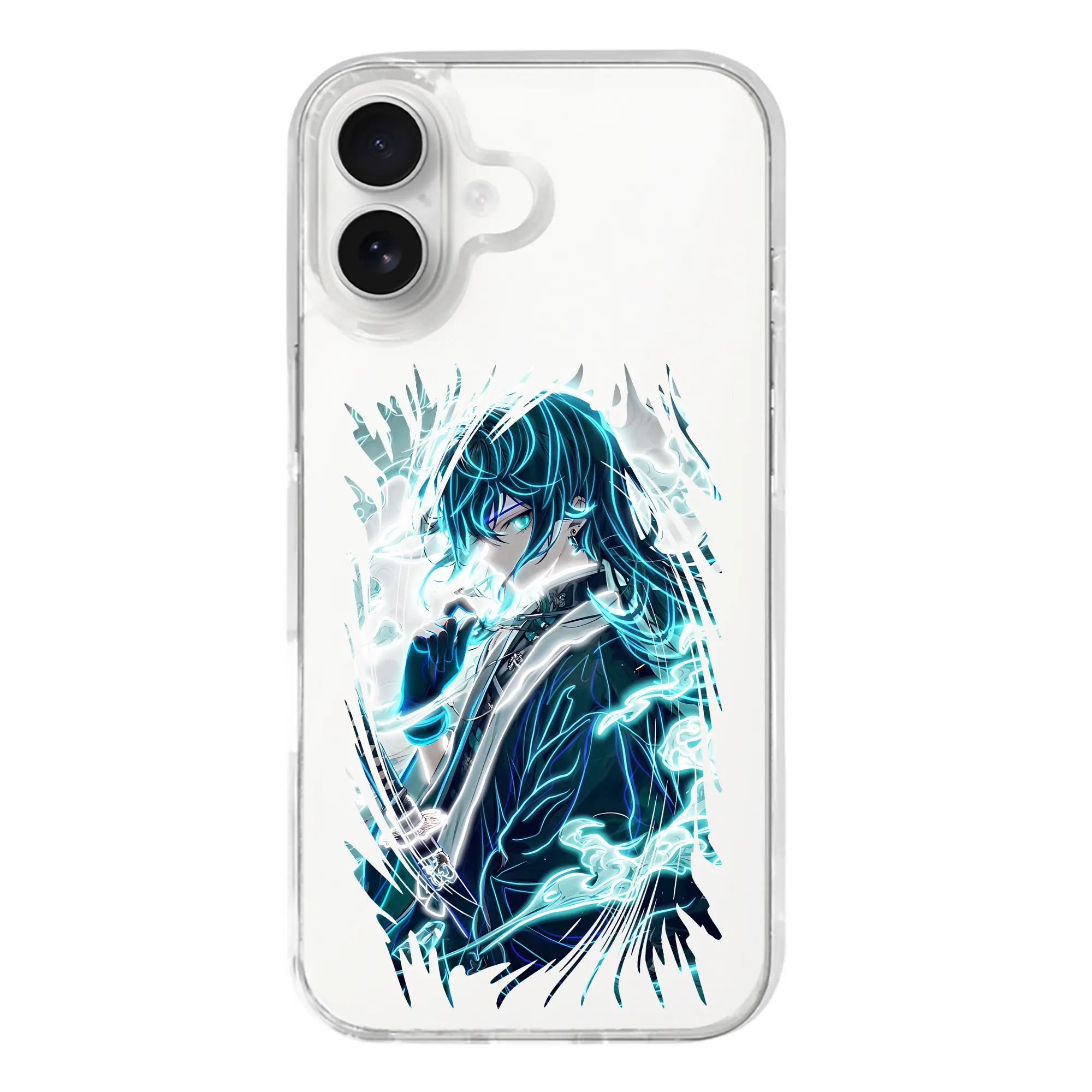 鬼滅の刃 グッズ,時透 無一郎 - iPhone 17シリーズ 透明スマホケース – 薄型・耐衝撃・精密フィット保護カバー